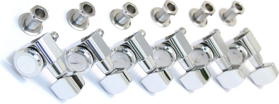 FENDER LOCKING STRATOCASTER/TELECASTER TUNING MACHINE HEADS,