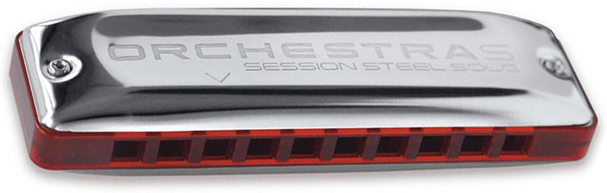SEYDEL ORCHESTRA S SESSION STEEL, SOLO-TUNED HARMONICA, TEN-HOLE