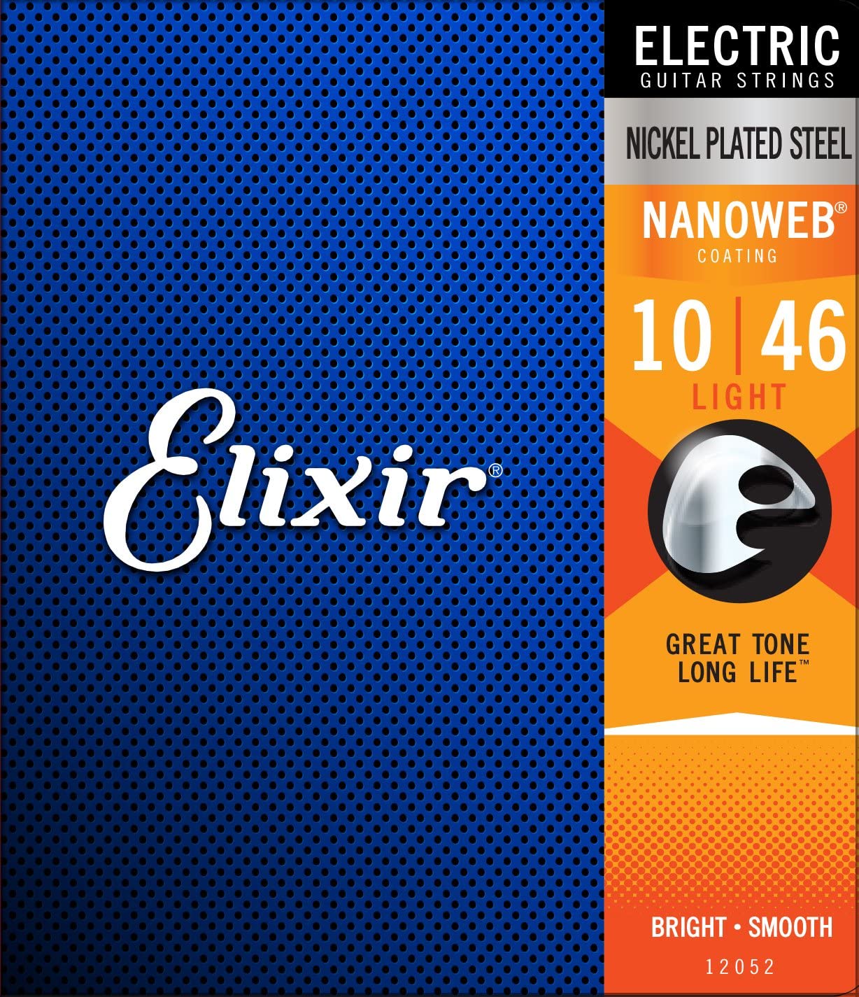 Elixir Nano Web Electric Guitar Strings Light