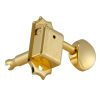 GROVER DELUXE GOLD W/   METAL BUTTON SET 6 3+3