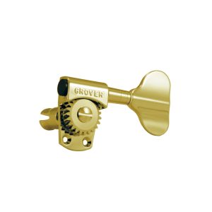 GROVER TITAN &reg; ELECTRIC BASS GOLD SET 4 4-IN-LINE LEFT HAND MODELS