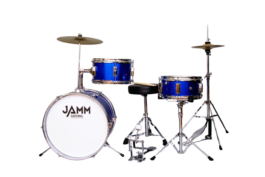 JAMM 3 Piece Jr Drum Set (Blue)