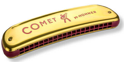 HOHNER ECHO 24 HOLE TREMOLO HARMONICA KEY OF C