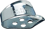DUNLOP NICKEL SILVER THUMB PICKS, LEFT, BOX OF 20 PICKS