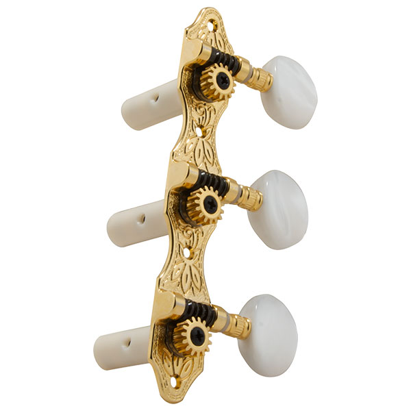 GROVER DELUXE CLASSIC GOLD SET 6 3 + 3 ON PLATE