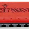SUZUKI AIRWAVE 10 HOLE DIATONIC HARMONICA, KEY OF C, RED