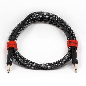GROVER NOISELESS GUITAR/INSTRUMENT BLACK CABLE 10'