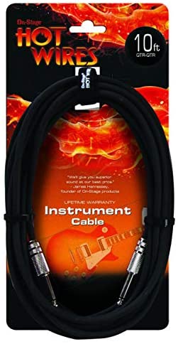 10 Ft On Stage Line Cable (1/4 To 1/4 Male)