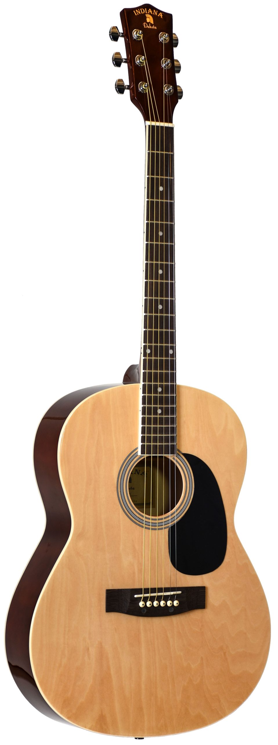 INDIANA DAKOTA GUITAR, NATURAL GLOSS FINISH