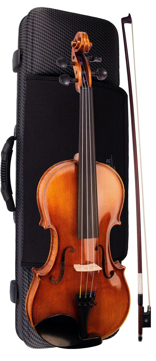 JOHN JUZEK VIOLIN OUTFIT, 4.4, CZECH MADE WITH PREMIUM FEATURES,
