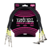 1.5' Straight / Angle Patch Cable 3-Pack - Black