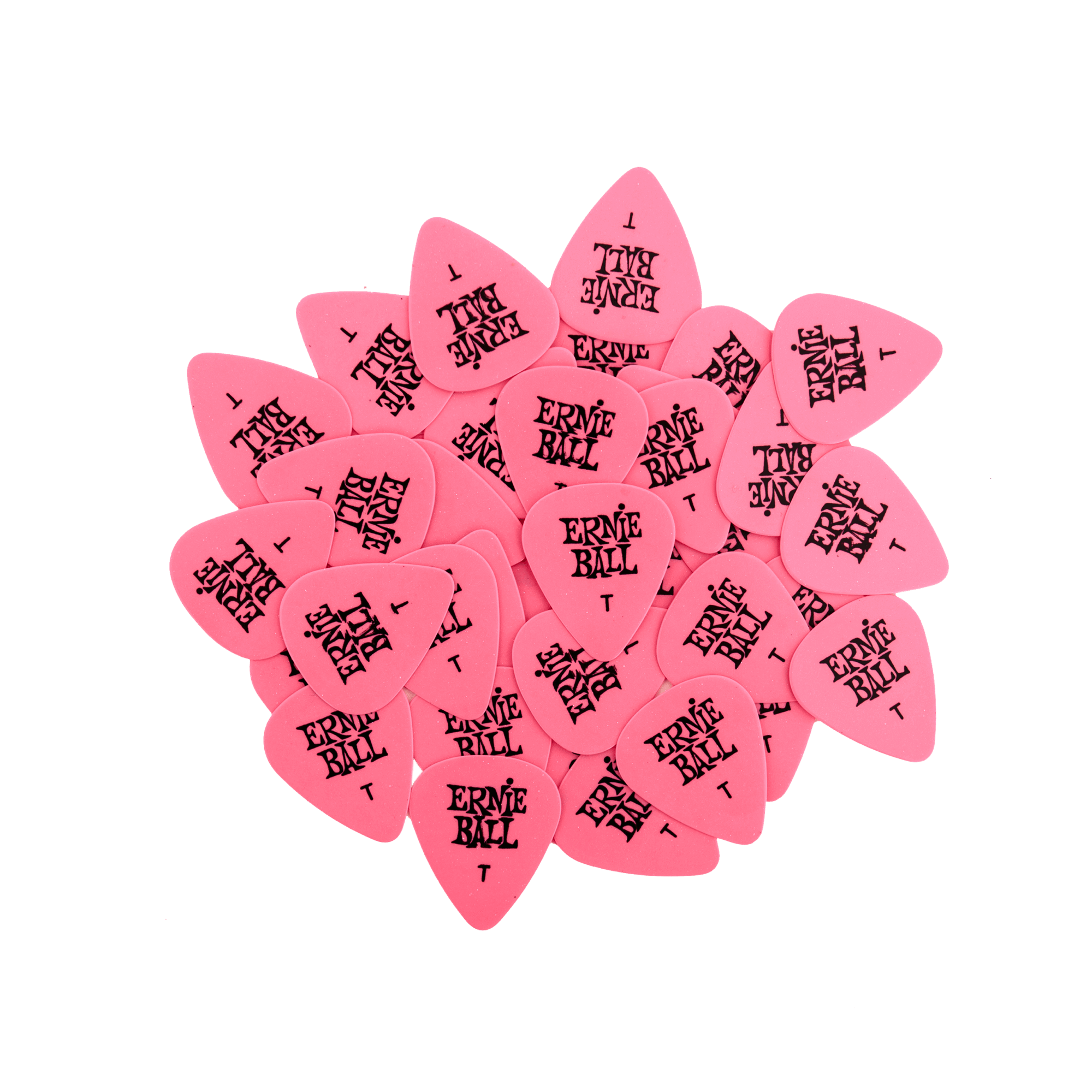 Thin Pink Cellulose Picks, bag of 144