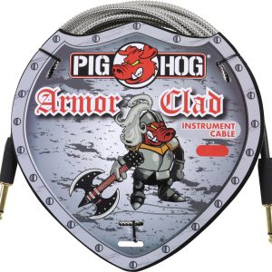 PIG HOG ARMOR CLAD INSTRUMENT CABLE, 20ft
