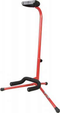 PIG HOG FAT FOAM GUITAR STAND, RED