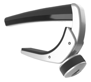 D'ADDARIO PRO PLUS CAPO, SILVER