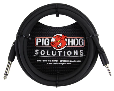 10ft 3.5mm TRS to 1/4" Mono