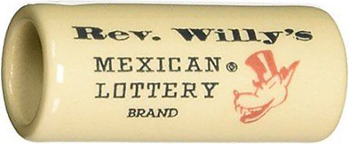 DUNLOP REVEREND WILLY'S MO-JO PROCELAIN GUITAR SLIDE, EXTRA LARGE