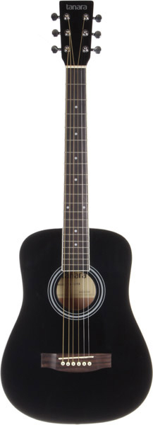 TANARA 1/2 SIZE ACOUSTIC GUITAR, L-34", D-4", LOWER BOUT-13",