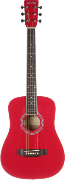 TANARA 1/2 SIZE ACOUSTIC GUITAR, L-34", D-4", LOWER BOUT-13",