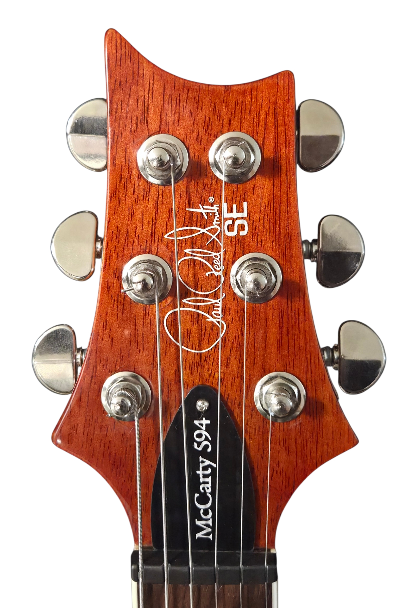 Used PRS SE McCarty 594 Electric Guitar - Vintage Sunburst w/Road Runner Case - Image 4