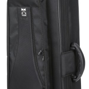Kaces Lightweight Hardshell F-Attachment Trombone Case, Black