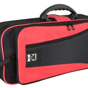 Kaces Lightweight Hardshell Trumpet Case, Red