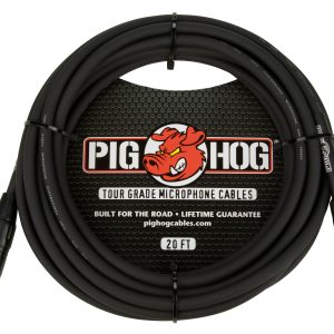 Pig Hog Hi-Z Mic Cable, 20ft