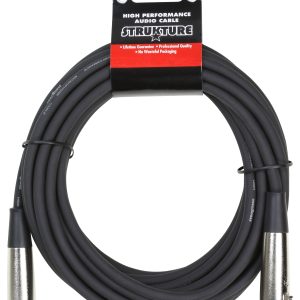 Heavy Duty 20ft. XLR mic cable, 7mm PVC - 2 Pack