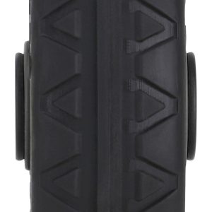 8"x2" R-Trac Symmetrical Wheel (for R12 Caster), 2pk - Black Hub