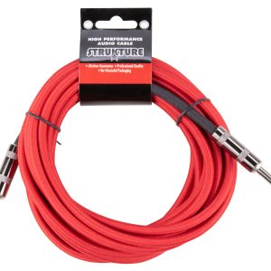 Strukture 18.6ft Instrument Cable, Woven - Red