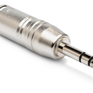 Hosa GXP-246 XLR3M to 1/4 in TRS Adapter