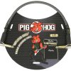 PIG HOG "AMPLIFIER GRILL" 1FT RIGHT ANGLED PATCH CABLE