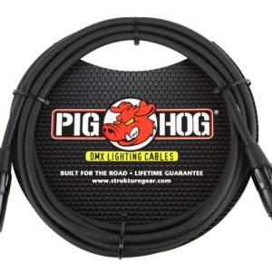 PIG HOG 10FT DMX LIGHTING CABLE