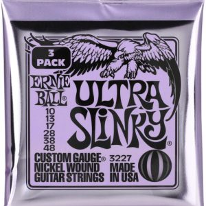 Ernie Ball 3227 Ultra Slinky Nickel Wound Electric Guitar Strings - .0