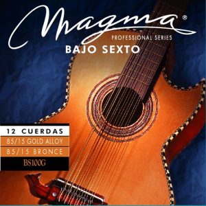 BAJO SEXTO STRINGS Gold Alloy Wound