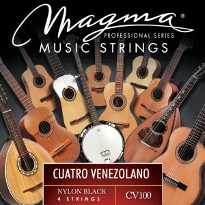 CUATRO VENEZOLANO Black Nylon