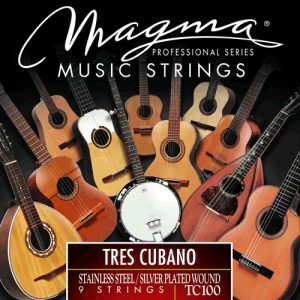 TRES CUBANO Stainless Steel/Silver Plated Wound