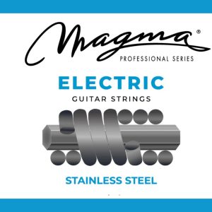 Magma Electric 6 String Guitar Regular Stainless Steel Set