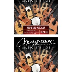 REQUINTO Clear Nylon/Silver Plated Wound