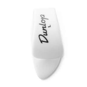 Dunlop 9003P Thumbpicks White Plastic. Large (4 Pack)