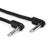 Hosa CFP-112 Flat Guitar Patch Cable. 12"