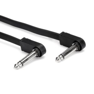 Hosa CFP-112 Flat Guitar Patch Cable. 12"