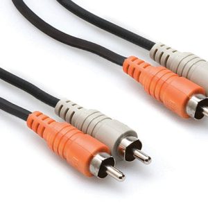 Hosa CRA-201 Stereo Interconnect Dual RCA. 1m
