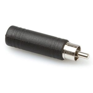 Hosa GPR-104 Adaptor 1/4" TS to RCA