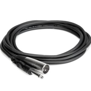 Hosa PXM-105 Unbalanced Interconnect 1/4" TS to XLR3M. 5'