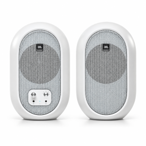 JBL 1 Series 104-BT 4.5 inch Compact Powered Monitors with Bluetooth - White