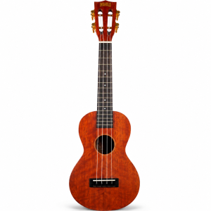 Mahalo MJ2-TBR Java Series Concert Ukulele-Trans Brown