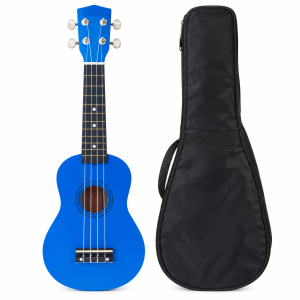 Palmer Soprano Ukulele Blue + Gig Bag