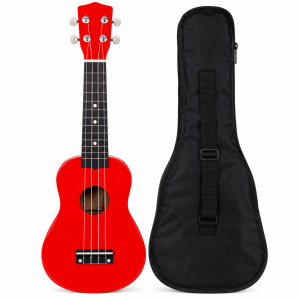 Palmer Soprano Ukulele Red + Gig Bag