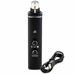 ROQ Audio AUDiQ11 - 1 in 1 out USB Microphone Interface
